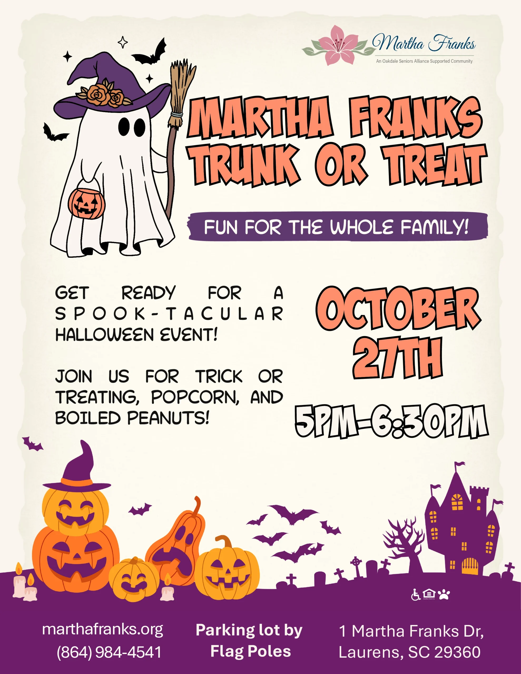 Martha Franks Trunk or Treat - October 27, 2026